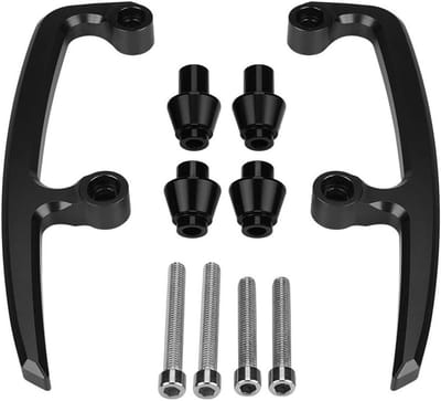 Dailygoods- Grab Bar Achterpassagier - CNC Aluminium - Vervanging Seat Rail Kit - Geschikt voor Z650 17-18 - Veiligheid - Grip voor Achterpassagiers - Passagiershandgreep