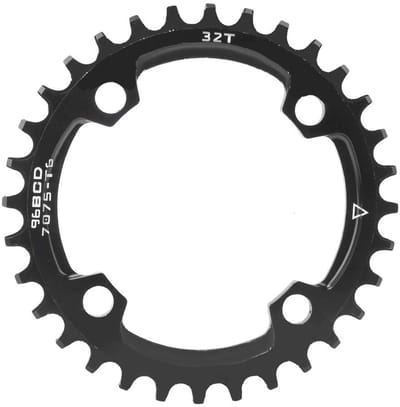 Dailygoods - Aluminium Fiets Kettingblad 96BCD - Voor Mountainbike