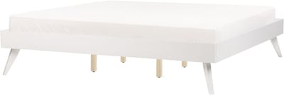 BERRIC - Tweepersoonsbed - Wit - 180 x 200 cm - MDF