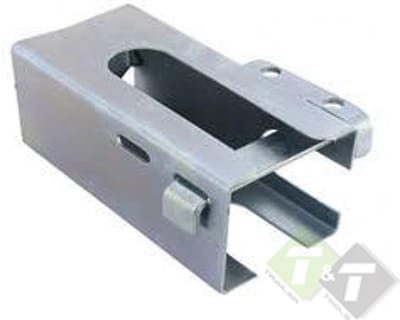 Disselslot koker model - 215mm x 110.3mm - vergrendelstuk is 145mm x 30mm