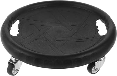Buikspierroller - Ab wiel Core trainer - Buikspieren trainen - Zelfnivellerend - 28 x 28 x 28 cm - Zwart