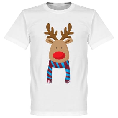 Reindeer Supporter T-Shirt - Paars/Lichtblauw - L