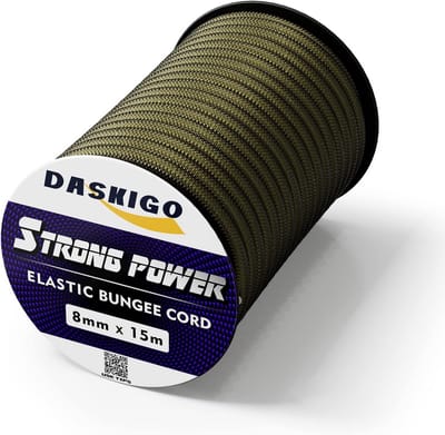 Sterk Elastisch Bungee Koord 8mm voor Kamperen en Bevestigen