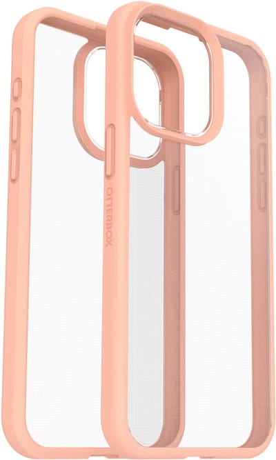 OtterBox React Apple iPhone 15 Pro Max Hoesje Transparant Roze
