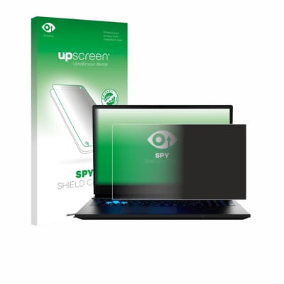 upscreen - privacy screenprotector voor MEDION Erazer Deputy 15 P1 - Folie Beschermfolie Blauwlichtfilter
