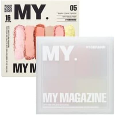 CHOSUNGAH BEAUTY - 16 BRAND My Magazine Palette - 6 Types #03 Bukchon Daily Look