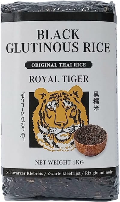 Royal Tiger Zwarte Kleefrijst 10 x 1 kg