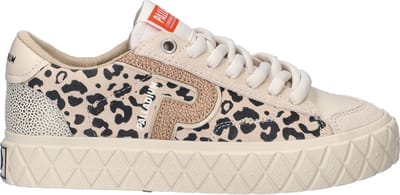 Palladium 94663-243-M Ace Lo Mix Wild S - Damestrainers - Tropisand-Leopard-M