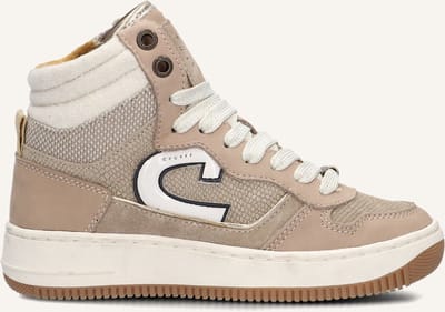 CRUYFF JUNIOR Campo High Sneakers - Meisjes - Beige - Maat 31