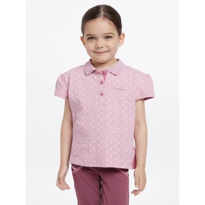 Mini paardrijpoloshirt voor kinderen LeMieux