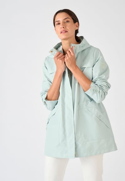 Damart - Parka lichtgewicht - Dames - Groen - 38-40 (S)