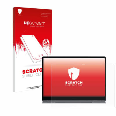 upscreen - Screenprotector voor Samsung Galaxy Book4 / Book5 Pro 360 16" - Folie Beschermfolie transparant