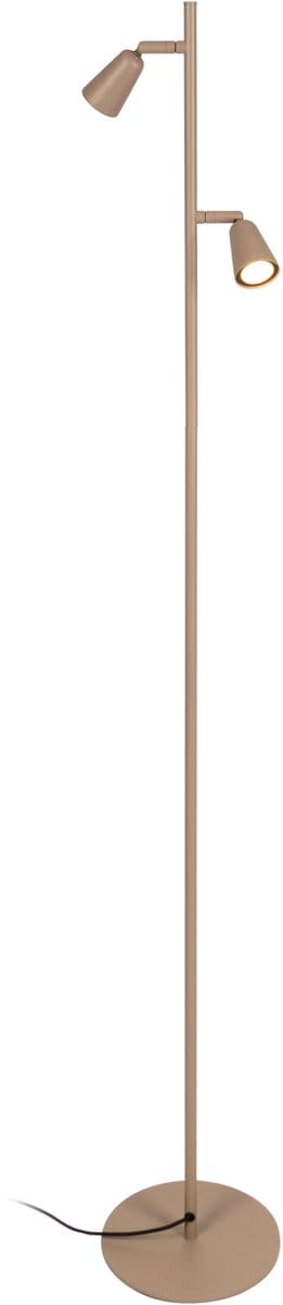 Lucide TIANA - Vloerlamp - 2xGU10 - Taupe | Essential