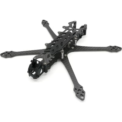 8 Inch 375mm FPV Carbon Fiber Freestyle Frame Kit Wielbasis 375mm Arm 5.0mm Geschikt voor Lange Afstand zwart