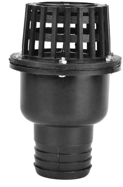 Dailygoody - Waterpomp - Terugslagklep - Vlakke uitvoering - Zwart