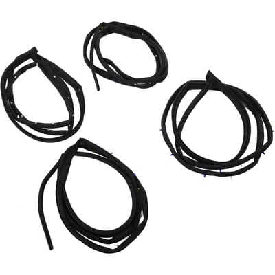 4 pièces Moulure Joint d'Étanchéité de Porte 72350 SNE A01 Caoutchouc Bande d'Étanchéité de Porte de Voiture pour CIVIC Berline 2006
