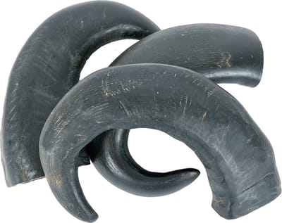 Petsnack Hoorn Tips - Natuurlijke Kauwsnack Buffelhoorn - 3 Stuks, Gezonde Hondensnack