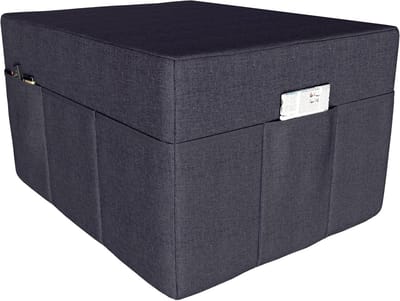 3-delige Opvouwbare Gastenmatras voor Kamperen en Logeren 80x195 cm