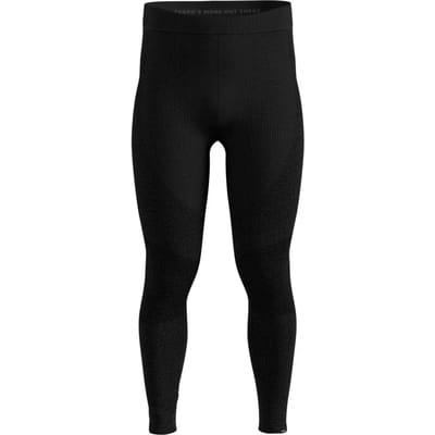 Odlo Seamless Performance Wool Lange Broek Zonder Bretels Zwart L Man