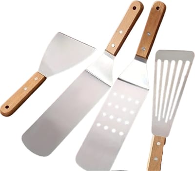 Nivard Barbeque Set - Barbecueset - Barbecue - Barbecues - BBQ - Tangenset - Vleeset - Accessoires - Zomer - 7 stuks
