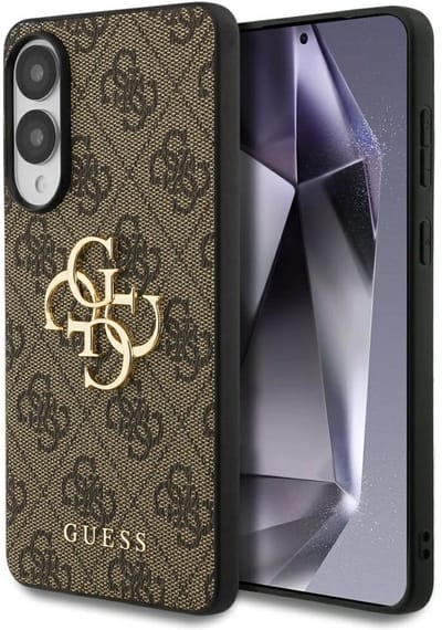 Hoes voor Samsung Galaxy S25 Edge S937, Guess, Big 4G Logo Classic, Bruin
