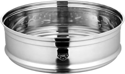 Stoommand RVS - Stoominzet Stoompan - Gezond Koken - Gelijkmatige Stoomverdeling - 26-32cm - Zilver