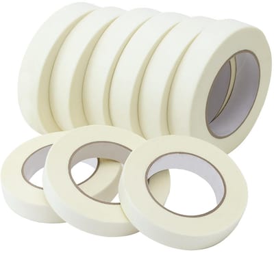 9 Rollen Multifunctioneel Afplaktape Set - 55 Yards per Rol