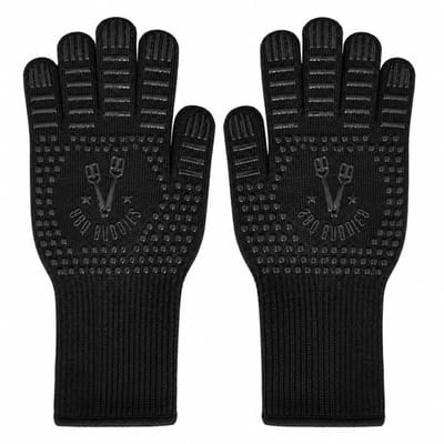 BBQBuddies Barbecue Handschoenen - Set van 2 BBQ Handschoenen - Oven Wanten - Ovenhandschoenen