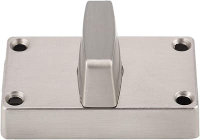 Deurslot Indicator - Toilet Slot - Privacy Bieden - Duidelijk Rood Groen - 10x7x6 cm - Zilver