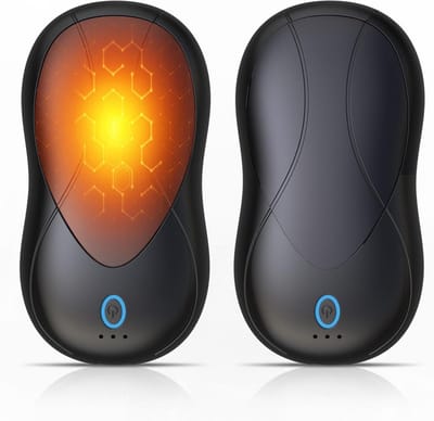 Elektrische Handwarmers - Oplaadbare Handwarmers - Buitenactiviteiten - Magnetisch Ontwerp - Set van 2 - Zwart