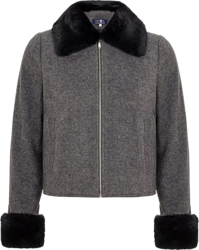 Jimmy Sanders Jas Dames Antraciet - L