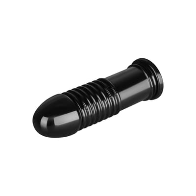 Lovetoy - Anal Bumper - King Size Anaal Dildo - 22.5 cm - Zwart