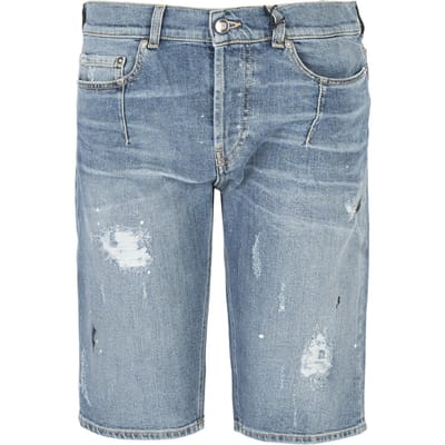 Les Hommes shorts Mannen blauw