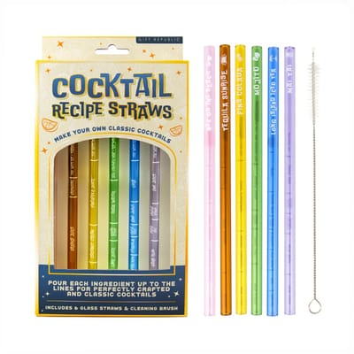 Gift Republic Drinkrietjes Cocktail Recipe