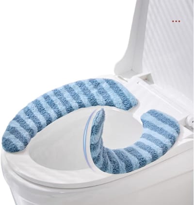 Toiletbrilhoes Zacht - WC Deksel Comfort - Dagelijks Gebruik - Vernieuwd Anti-Slip Design - Blauw