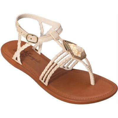 Grendha Dames Teenslippers Natuurlijk Beige 37 beige
