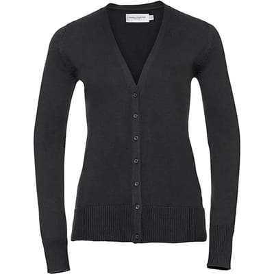 V-hals gebreide cardigan voor dames Russell Athletic