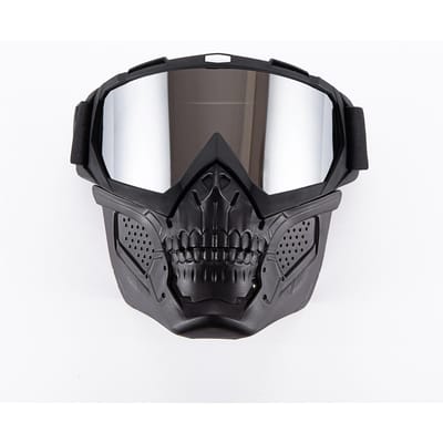Tactische schedelmondmasker motorfiets off-road winddichte bril helmbril rijbril