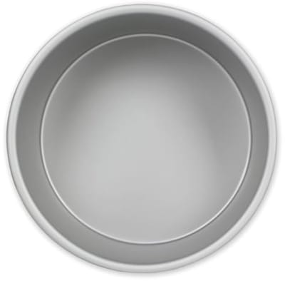 Ronde bakvorm van geanodiseerd aluminium, 40 x 40 x 10 cm