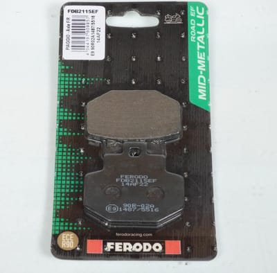 ferodo remblokje voor gilera 125 vx runner 4t scooter - hengtong 2001 tot 2004 ar nieuw