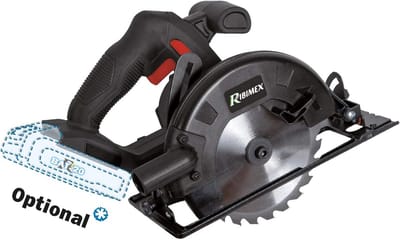 Accu Cirkelzaag 165mm - 20V Compatibel Gereedschap - Zaag zonder Accu en Lader