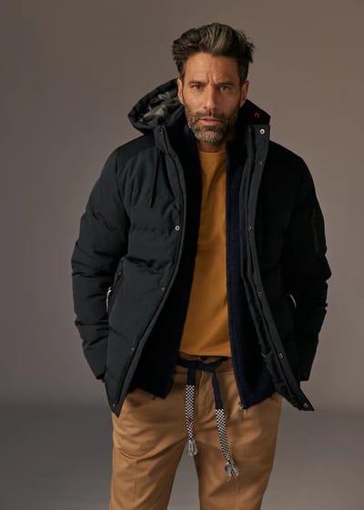 Redskins Cartel Juarez - Winterjas Heren - Gewatteerd - Zwart - M / 48