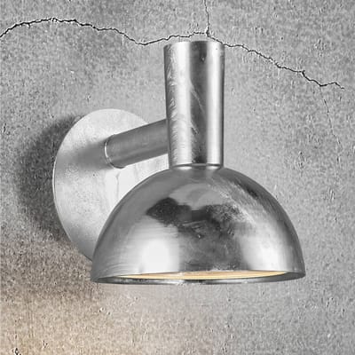 Nordlux Buitenwandlamp ARKI chroom zeewaterbestendig Ø 20 cm