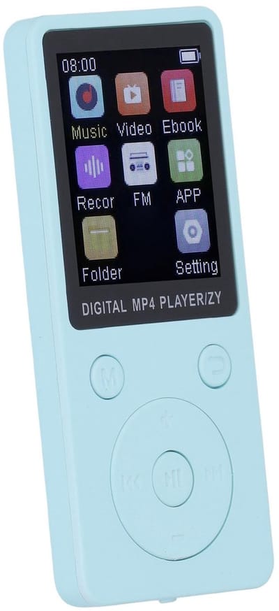Store_9 - MP3-speler - Bluetooth muziekspeler - Draagbare audio-ervaring - 1,8 Inch kleurenscherm - HiFi-geluidskwaliteit - Geschikt voor muzieklie...
