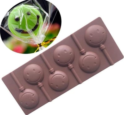 ProductGoods - Siliconen Chocoladevorm in een Smileyvorm - Chocolade Mal Fondant Bonbonvorm - Ijsblokjesvorm
