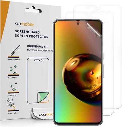 kwmobile 3x screenprotectors geschikt voor Google Pixel 8 Pro - beschermende folie voor smartphone