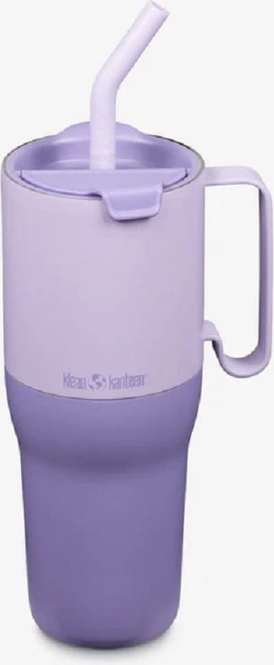 Klean Kanteen Rise Tumbler 1065 ml - Straw Lid Orchid Bloom
