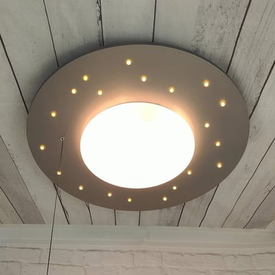 Niermann Standby Plafondlamp Starlight met sterrenhemel, zilver