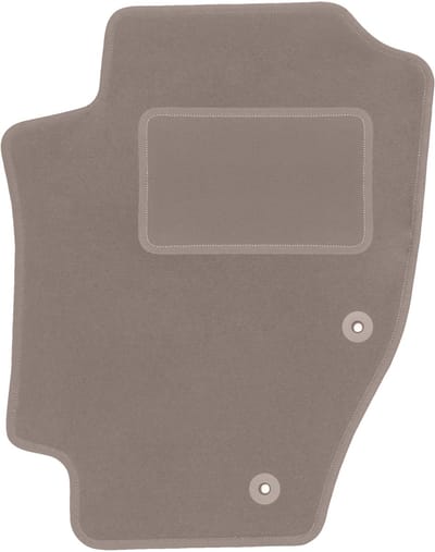 Beige bestuurdersmat voor: Peugeot 307CC cabrio (2003-2008)