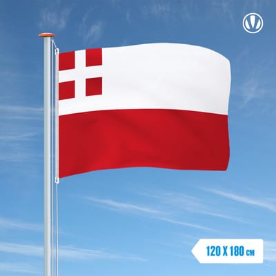 Vlag Utrecht 120x180cm